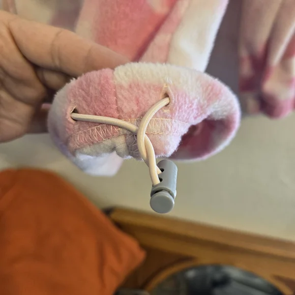 Columbia Women's Pink Patterned Fleece Jacket Size 1x - Picture 3 of 4